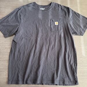 Carhartt Short Sleeve Black Pocket Tee Tshirt XL